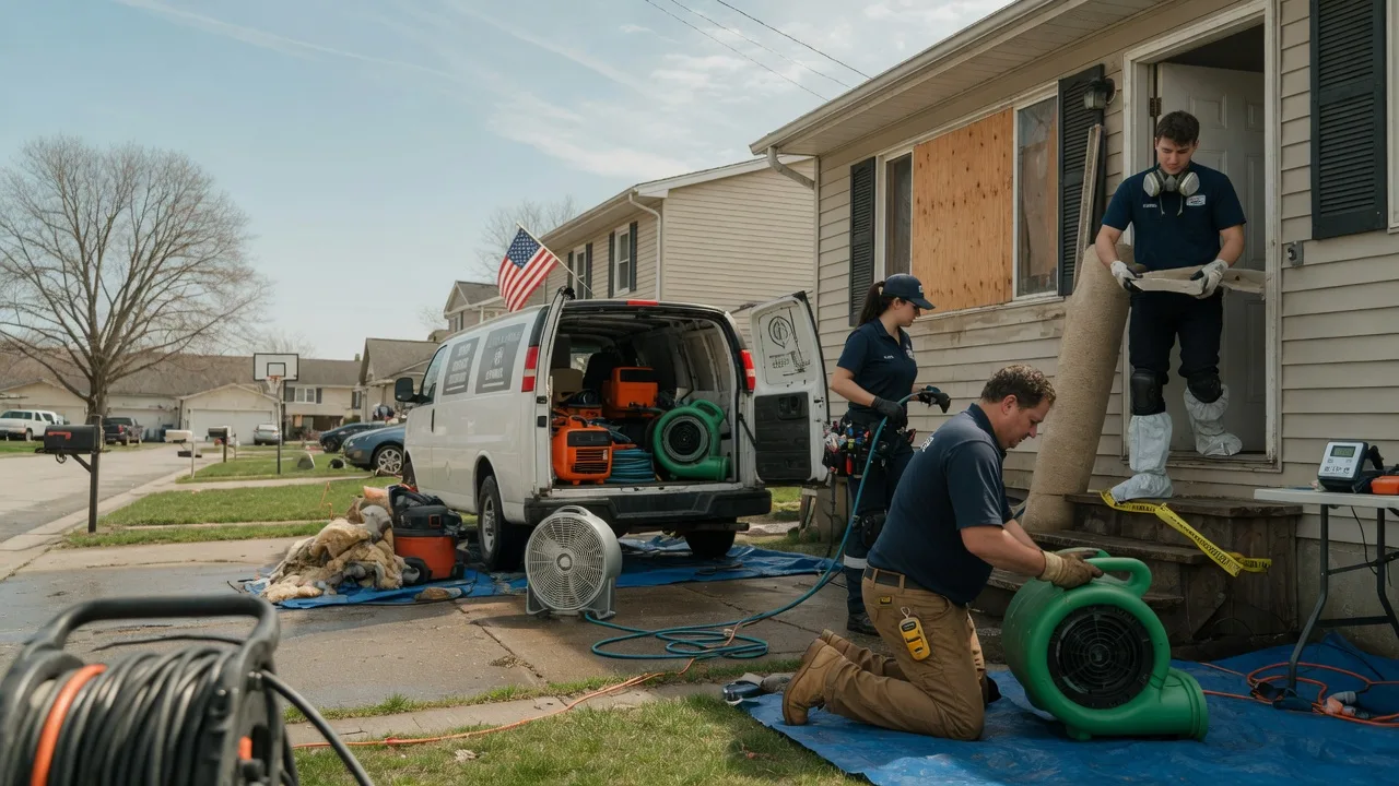 Water Damage Restoration in Oakdale, LA near me